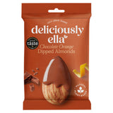 Deliciously Ella Chocolate Orange Dipped Almonds Snack Bag 27g