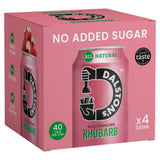 Dalston's Real Sparkling Rhubarb Craft Soda 4 x 330ml
