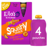 Ella's Kitchen carrot and orange squishy snack 400g - British product