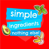 Ella's Kitchen apple strawberry beetroot squishy snack 4 x 100g packs - British product