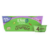 Ella's Kitchen Apple Cinnamon Crumble 7+ Months Baby Pudding 4 x 80g