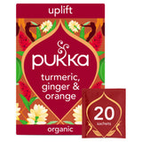 Pukka Organic Turmeric Ginger and Orange Herbal Tea Bags 20