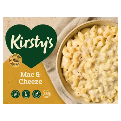Kirsty's Mac & Cheeze frozen meal 275g, UK version