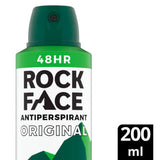 Rock Face Antiperspirant Deodorant Spray 200ml