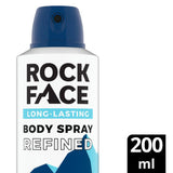 Rock Face deodorant body spray 200ml, imported from the UK