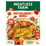 Meatless Farm Beef Bolognese Style Ravioli Filled Pasta 200g