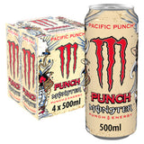 Monster Energy Pacific Punch Energy Drink 4 x 500ml