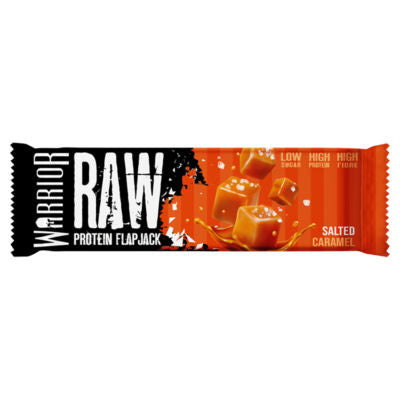 Warrior Raw Protein Flapjack Salted Caramel Protein Bar 75g