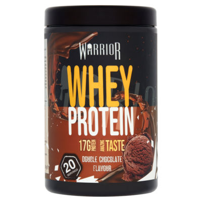 Warrior Whey Protein Double Chocolate Flavour Protein Powder 500g