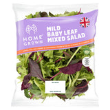 Homegrown Mixed Salad Baby Green and Red Leaf 80g