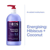INEOS moisturising hand wash hibiscus coconut 500ml, UK version