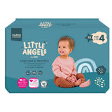 Little Angels baby nappies Size 4 9-14kg 48 pack, UK version
