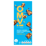OMV! Deliciously Vegan Plant Based Salted Caramel Fudge & Honeycomb Chocolate Slab 100g