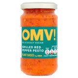 OMV! Grilled Red Pepper Vegan Pesto Sauce 190g