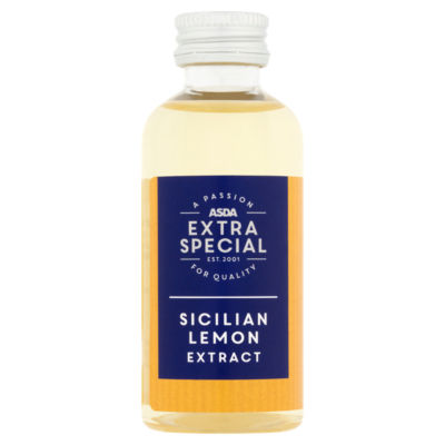 ASDA Sicilian lemon extract 60ml - British product