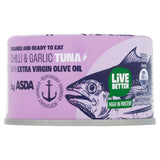 ASDA Chilli Garlic Tuna Olive Oil Single Can 80g