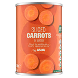 ASDA Sliced Carrots in Water Canned Carrots 300g