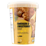 ASDA Chicken and Sweetcorn Chilled Soup 600g