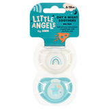 Little Angels by Asda Day & Night Soothers 6-18 months, UK version