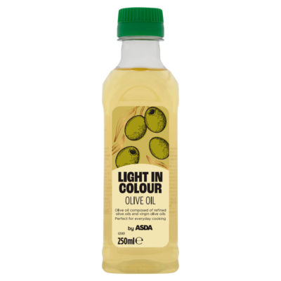 ASDA Light in Colour Olive Oil 250ml - British product