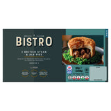 Bistro by ASDA British Steak & Ale Pies Savoury Pack 2 x 250g