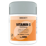 ASDA Vitamin C 1000mg Immunity Supplement Tablets 60