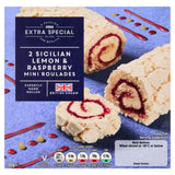 ASDA Extra Special Lemon Raspberry Roulades 180g - British product