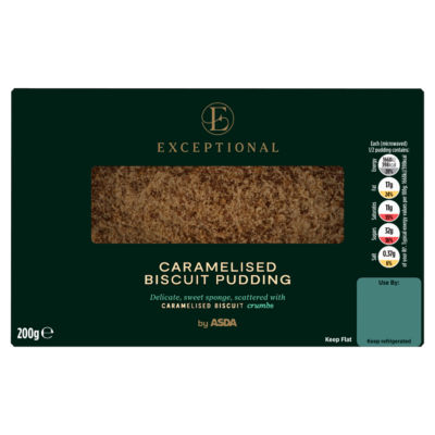 ASDA Caramelised Biscuit Pudding 200g - British product