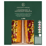 ASDA Raspberry and Pistachio Sourdough Donuts 2 pack