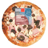 ASDA Woodfired Italian Style Prosciutto Funghi Pizza Sourdough 445g