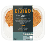 ASDA Bistro Cod Fishcakes with Tartare Sauce 250g