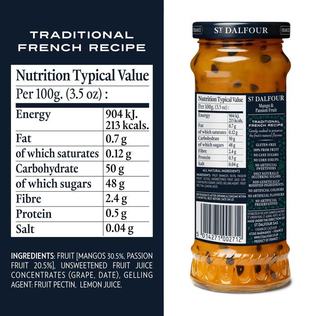 St Dalfour - Mango & Passion Fruit 284g GOODS M&S