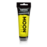 Moon Glow Neon UV Face Paint Yellow 75ml imported from the UK