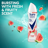 Sure Antiperspirant Deo Aerosol Nonstop Uplifting 150ml GOODS Superdrug