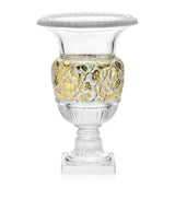 Lalique Versailles Gold-Stamped Vase 34.5cm