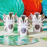 Zebra Recyclable Paper Party Cups 8 per pack GOODS M&S