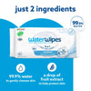 WaterWipes Sensitive+ unscented baby wipes 60 count (British brand)