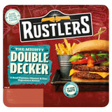 Rustlers Mighty Double Decker Beef Burger 237g
