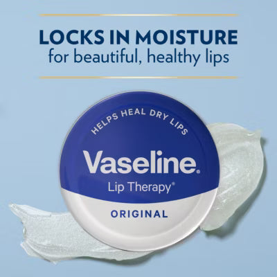 Vaseline Lip Therapy Original Lip Balm 20g (British brand)