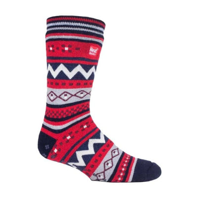 Heat Holders Mens Nordic Slipper Socks Gift Box Thermal Size 6-11 UK