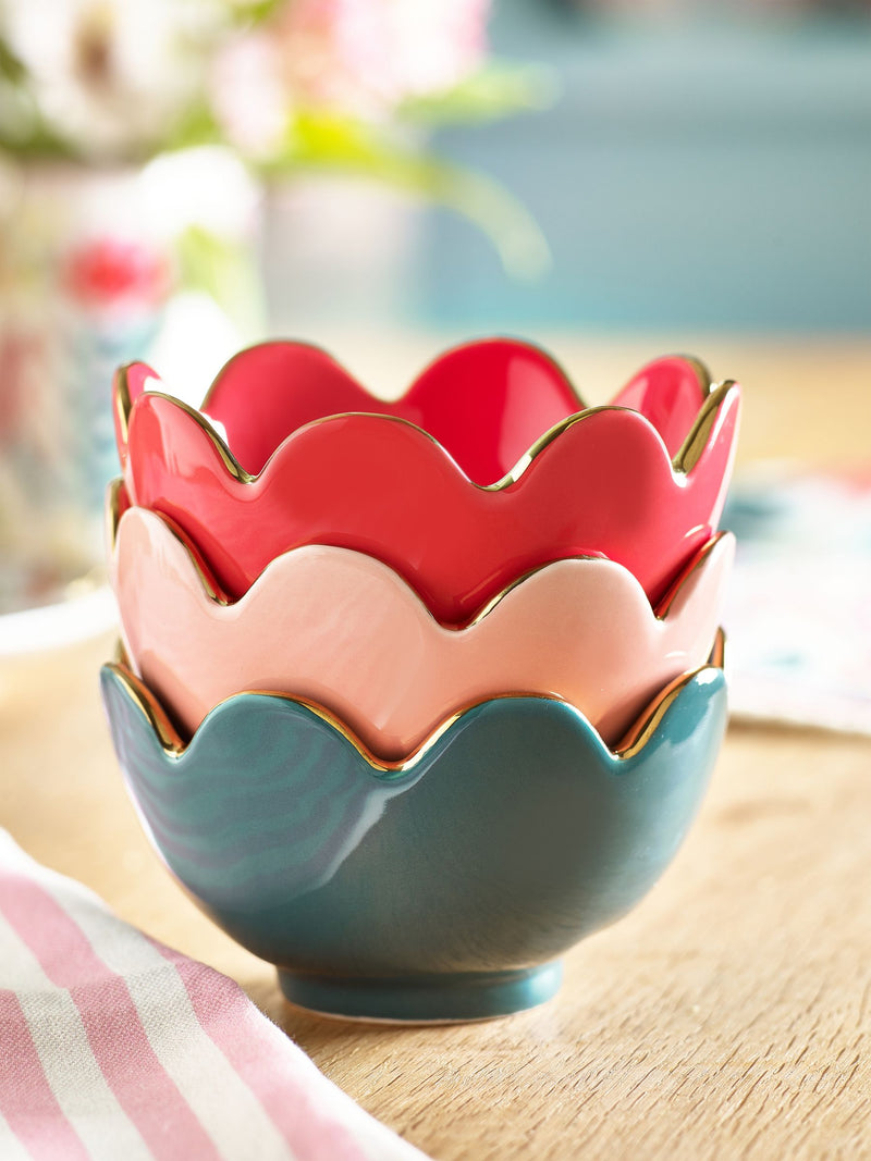 Lucy Tiffney Multi Dip Bowls Set Of 3