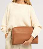 Aviteur Leather Trolley-Sleeve Laptop Case