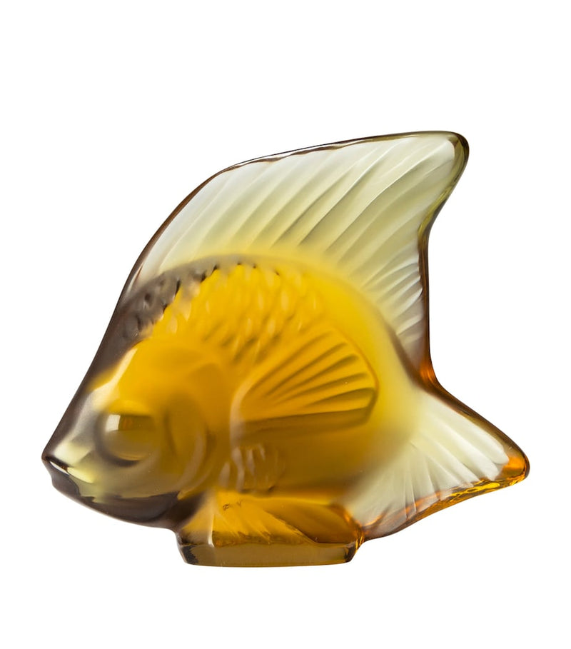 Lalique crystal fish sculpture 4.5cm, UK version