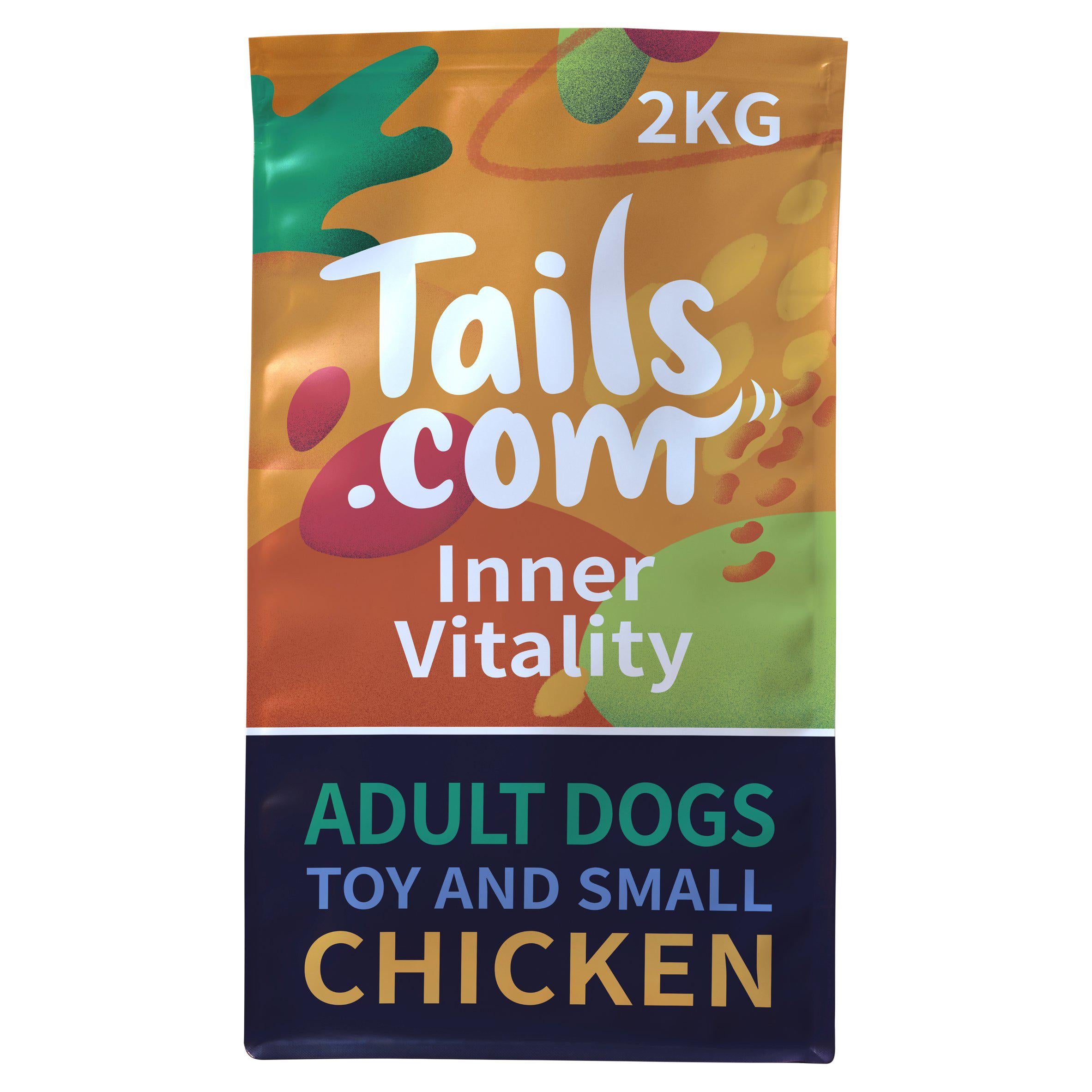 tails.com Inner Vitality with Freshly Prepared Chicken Toy & Small Adult 8 Months-8 Years 2kg GOODS Sainsburys