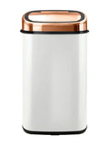 Tower White and Rose Gold sensor kitchen bin 58L (British brand)
