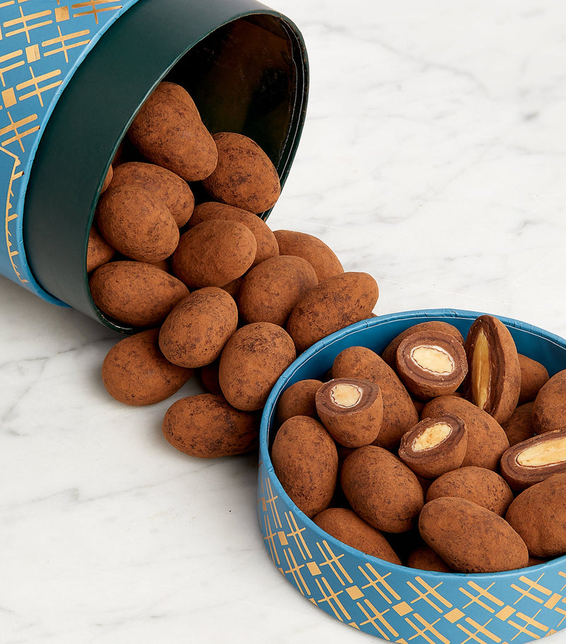 Harrods cocoa-dusted almonds 325g, UK version