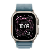 Apple Watch Ultra 3 Natural with Light Blue Alpine Loop Smartwatch 49mm Small