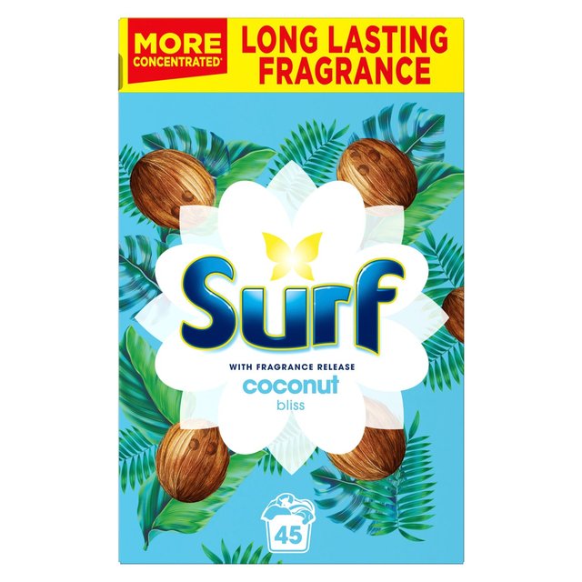 Surf Coconut Bliss Laundry Powder 45 washes 2.25kg GOODS M&S