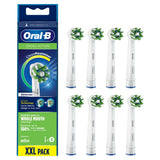 Oral-B CrossAction Replacement Toothbrush Heads 8 Pack