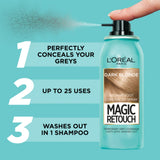 L'Oreal Magic Retouch root concealer spray in 3 colours 3x75ml, UK version